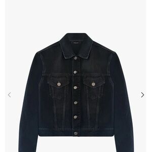 Men's Black Denim Jacket